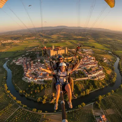 Paragliding in Tomar: Soaring Above the Heart of Ribatejo