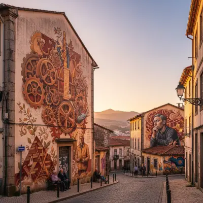 Covilhã: Onde o Passado Industrial Ganha Nova Vida nas Paredes