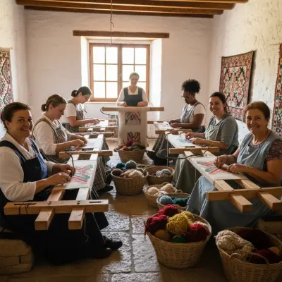 Arraiolos Rug Workshop with Local Artisans