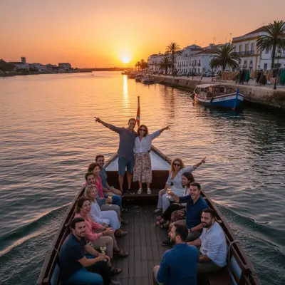 Sunset Boat Tour in Vila Real de Santo António