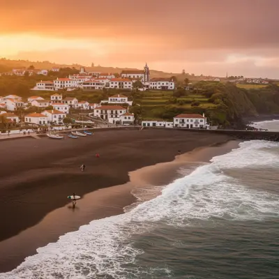 Ribeira Grande: Onde o Surf Encontra a Areia Negra