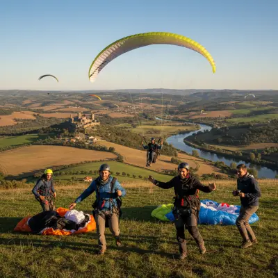 Parapente em Linhares da Beira: Voar sobre o Mondego
