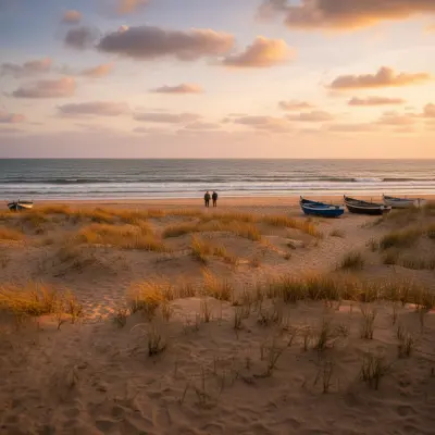 Praias Desertas de Vila Real de Santo António em Abril