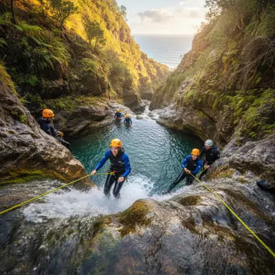 Canyoning na Ribeira da Laje em Porto Moniz
