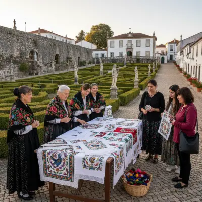 Castelo Branco: Jardim do Paço e Bordados no Centro Histórico