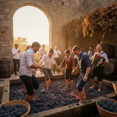 Grape Harvest in São João da Pesqueira: Stomp at Quinta da Gricha