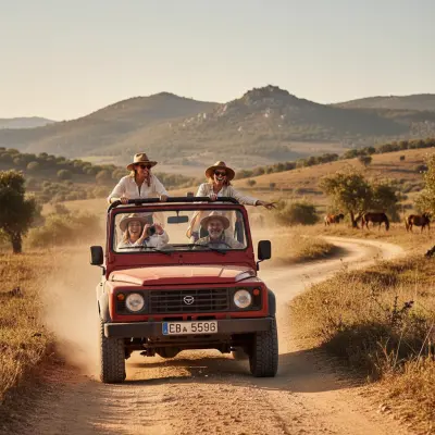 Jeep Safari near Vila Viçosa: Serra d'Ossa in 4x4