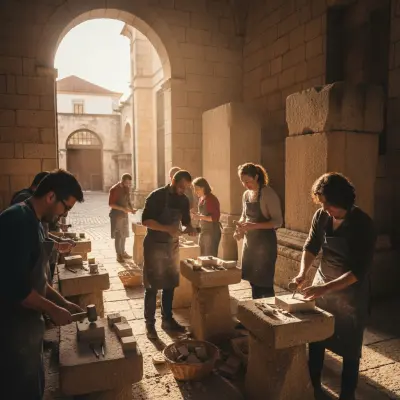 Stonemason Marks Workshop in Batalha: A Hands-On MCCB Visit