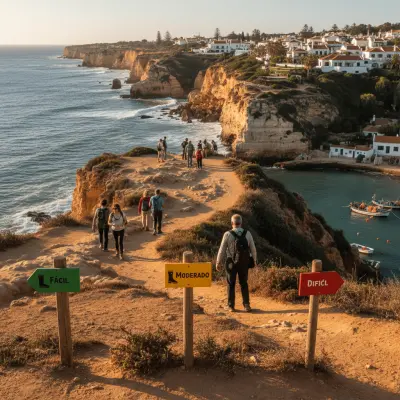 Albufeira a Pé: Trilhos Ordenados por Dificuldade e Vista