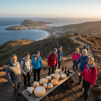 Praia da Vitória em Altitude: Trilhos, Queijo e Vinhos de Lava