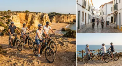 Tour de E-Bike por Albufeira com a Bikesul: Falésias, Praias e Centro Histórico