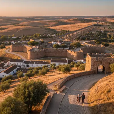 Elvas: A Geometria de Pedra e o Silêncio da Raia
