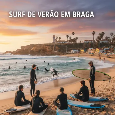 Summer Surf from Braga: Beginner Spots This July