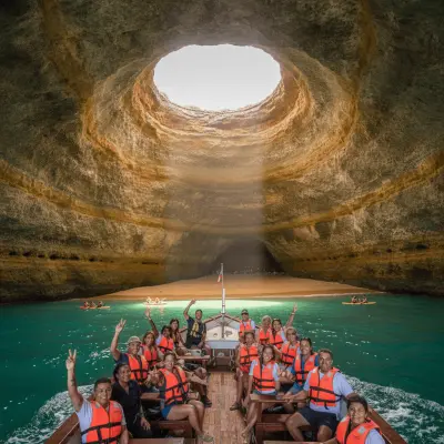 Grutas de Benagil de Barco a Partir de Carvoeiro