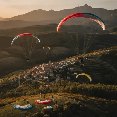 Paragliding in Linhares da Beira: Flying the Serra da Estrela
