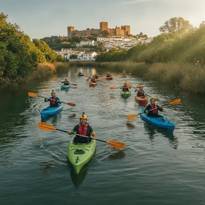 Kayaking Down the Arade River from Silves