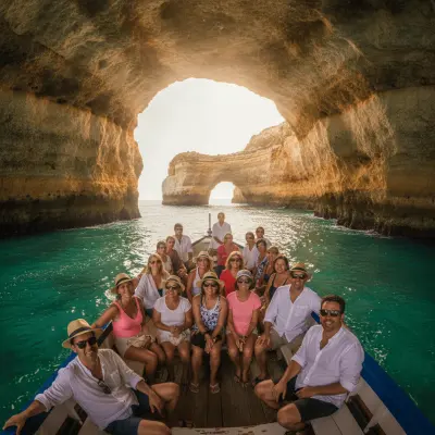Passeio de Barco às Grutas de Benagil em Lagoa