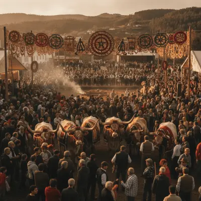 Barrosã Cattle Prize Fair in Montalegre