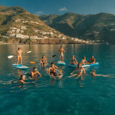Levadas e Mar no Funchal: Manhã na Água