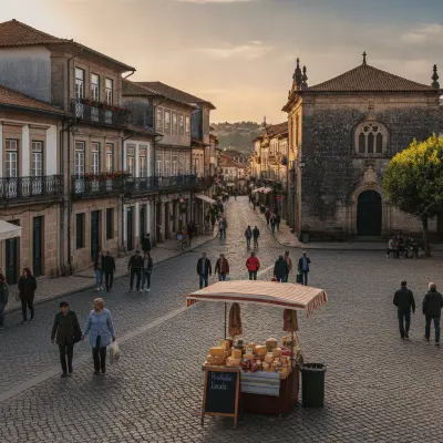 Viseu: Skip Rossio, the Manueline Hides on Rua Direita