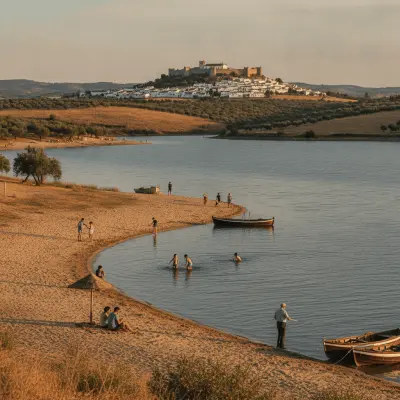 Monsaraz: A Praia Que Ninguém Espera Encontrar no Alentejo