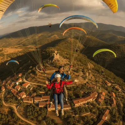 Parapente em Linhares da Beira: Voar Sobre a Serra