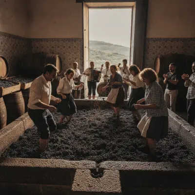 Peso da Régua Grape Harvest: What Treading Grapes Feels Like