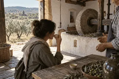 New-season olive oil in Évora: visit an olive mill and taste