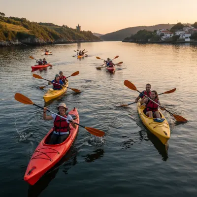 Kayaking the Minho Estuary in Caminha: Between Portugal and Spain